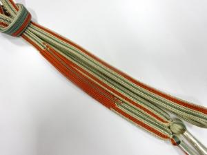 未使用品　正絹　手組帯締め